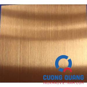 HAIRLINE COPPER STAINLESS STEEL