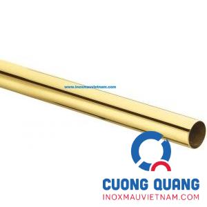 Stainless steel pipe color gold